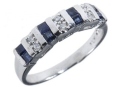 Кольцо, серебро 875, сапфир DC,циркон 003 02 21sk-00073 2010 г инфо 8840w.