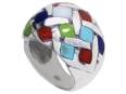 Кольцо, серебро 925, перламутр, эмаль 001 02 21-04335 2010 г инфо 9843w.