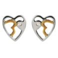 Серьги из золота с бриллиантами Hot diamonds GE092 2009 г инфо 9918w.