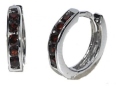 Серьги, серебро 925, гранат 002 01 21-02993 2010 г инфо 9971w.