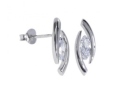 Серьги, серебро 925, циркон 004 01 21sk-00517 2009 г инфо 10007w.