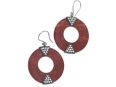 Серьги, серебро 925, коралл 010 01 21-02290 2010 г инфо 10039w.