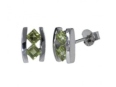 Серьги, серебро 925, хризолит 004 01 21sk-00236 2010 г инфо 10044w.