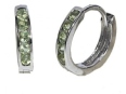 Серьги, серебро 925, хризолит 002 01 21-02991 2010 г инфо 10061w.