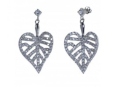 Серьги, серебро 925, циркон 012 01 21-02492 2010 г инфо 10132w.