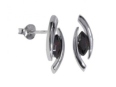 Серьги, серебро 925, гранат синт 004 01 21sk-00522 2009 г инфо 10181w.