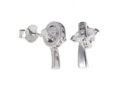 Серьги, серебро 925, циркон 006 01 21spk-00329 2009 г инфо 10222w.