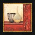 Crimson Bamboo (Arnie Fisk), 18 см x 18 см 2010 г ; Упаковка: Багетная рама, целлофановая упаковка инфо 7326q.